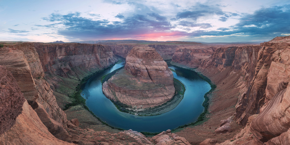 Horseshoe Bend Panorama - Page, Arizona